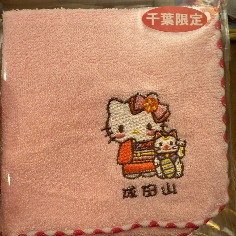 Hello Kitty Character Hand Towels/Washcloth Set Japan